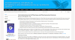 Desktop Screenshot of ijppsjournal.com